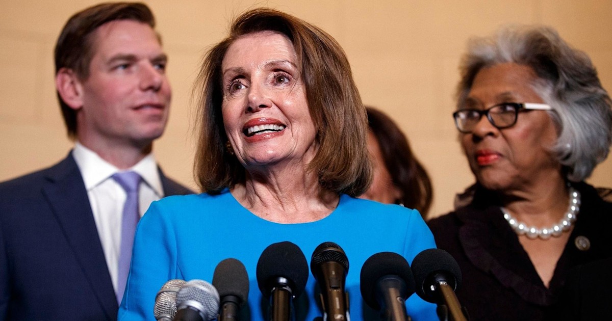Nancy Pelosi nominated as speaker by House Democrats