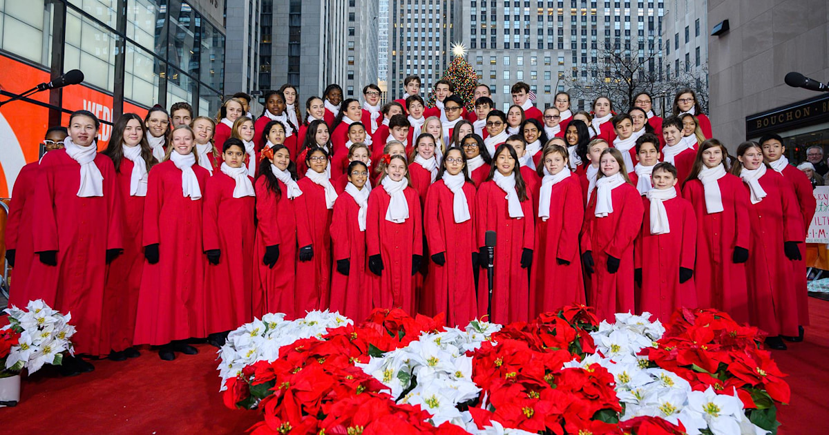 See NYC Children’s Chorus sings ‘Jingle Bells’ live on TODAY