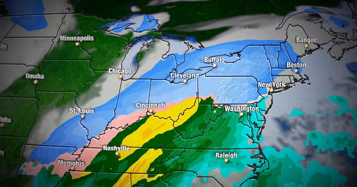 Major winter storm to bring snow to Northeast