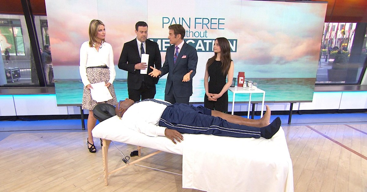 Pain relief without drugs Dr. Oz’s tips to treat aches