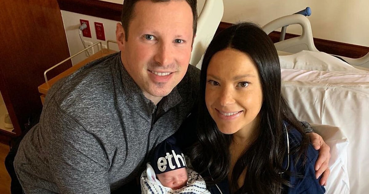 Jordana Beck, who spoke about being pregnant with cancer, welcomes son