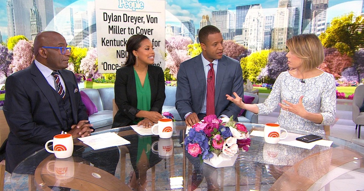 Dylan Dreyer tells People about covering the Kentucky Derby