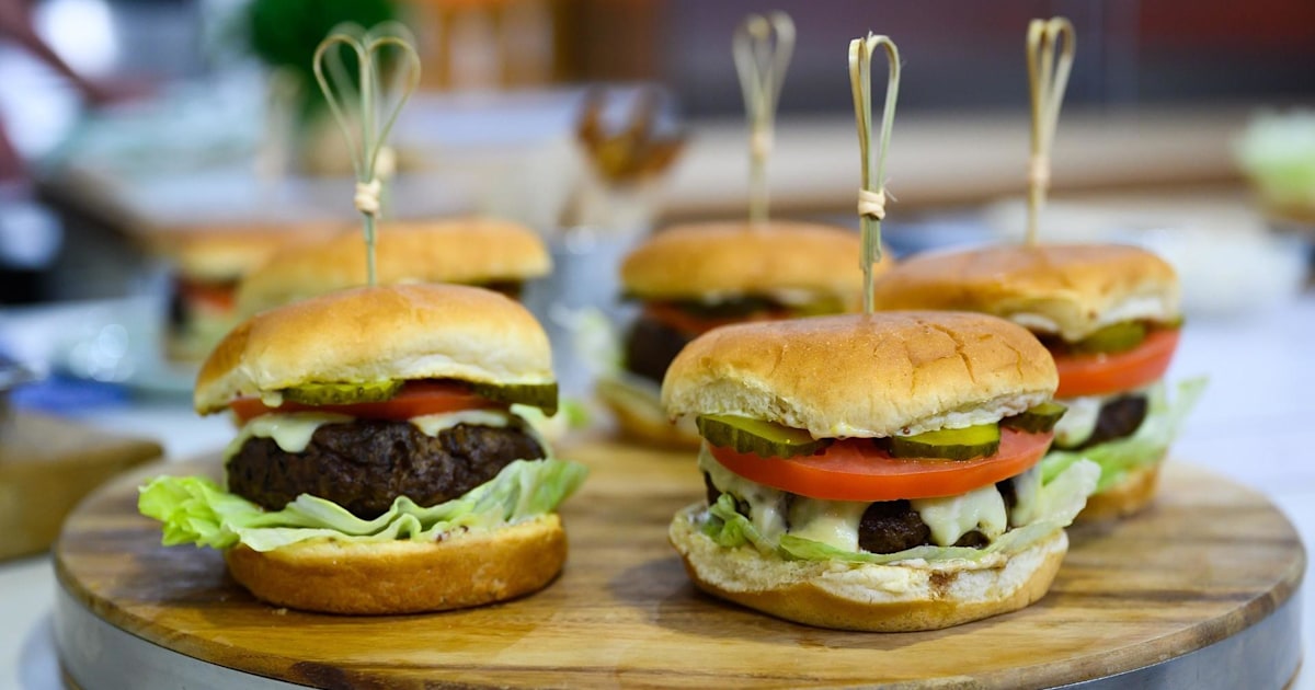 Father’s Day recipes Make Laura Vitale’s juicy cheeseburger