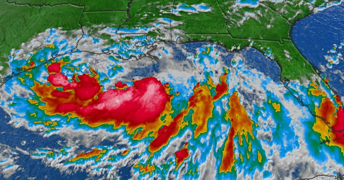 Tropical Storm Barry heads for Gulf Coast