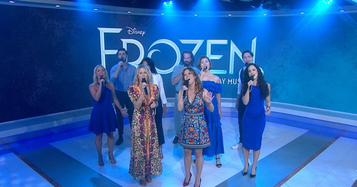 See stars of ‘Frozen’ on Broadway perform ‘Let It Go’ on TODAY