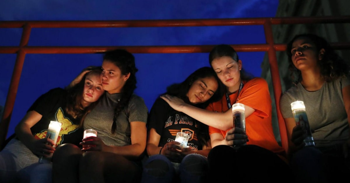El Paso holds vigil for victims as stories of heroism, tragedy emerge