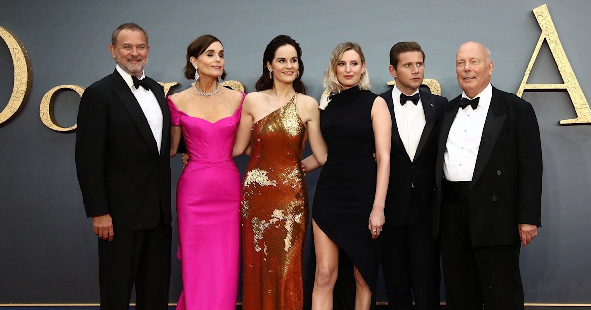 Downton Abbey cast hits the red carpet for movie premiere