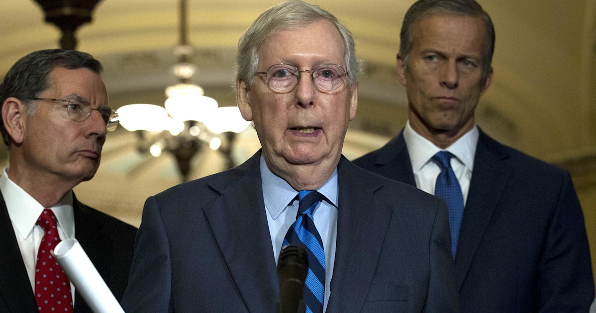 Mitch McConnell previews Senate impeachment trial