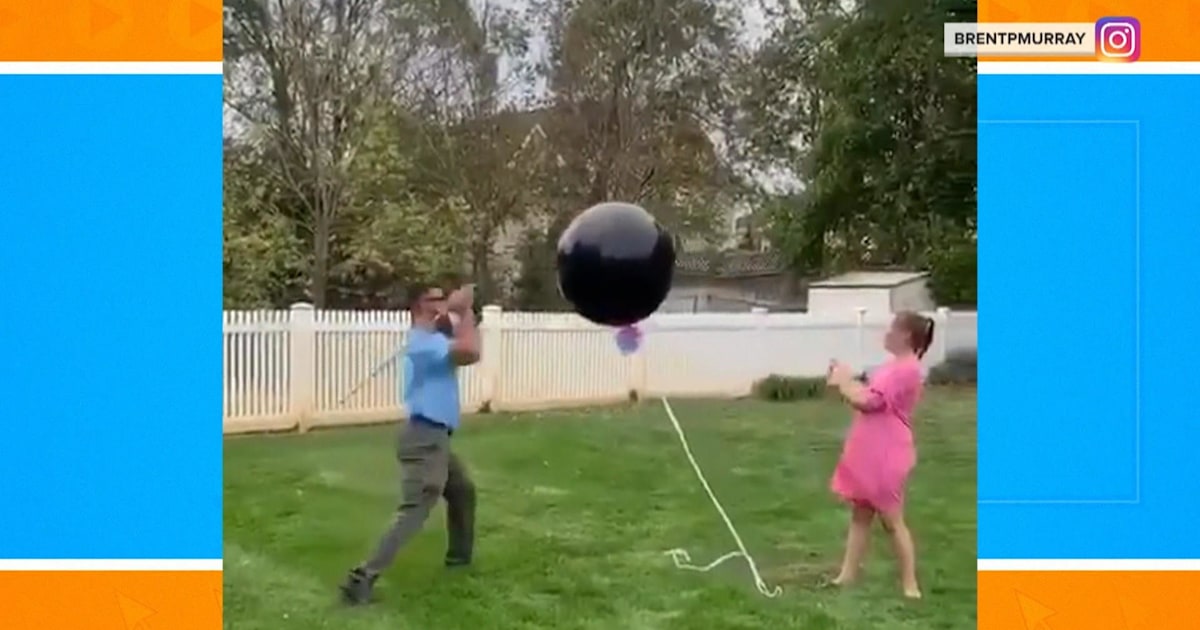Gender Reveal Fails After Balloon Flies Away