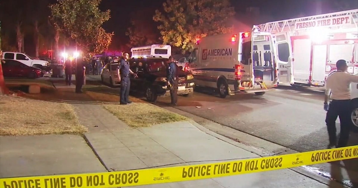 Shooting at family party in Fresno leaves at least 4 dead, 6 wounded