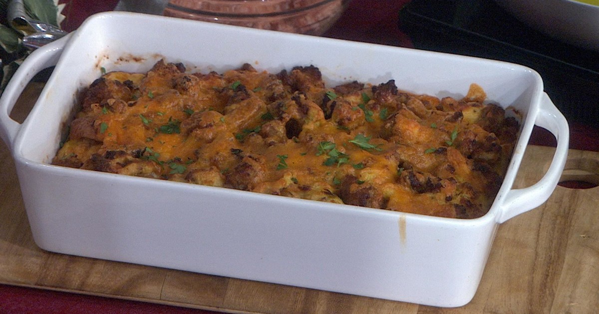 Christmas brunch ideas Make Laura Vitale’s breakfast casserole