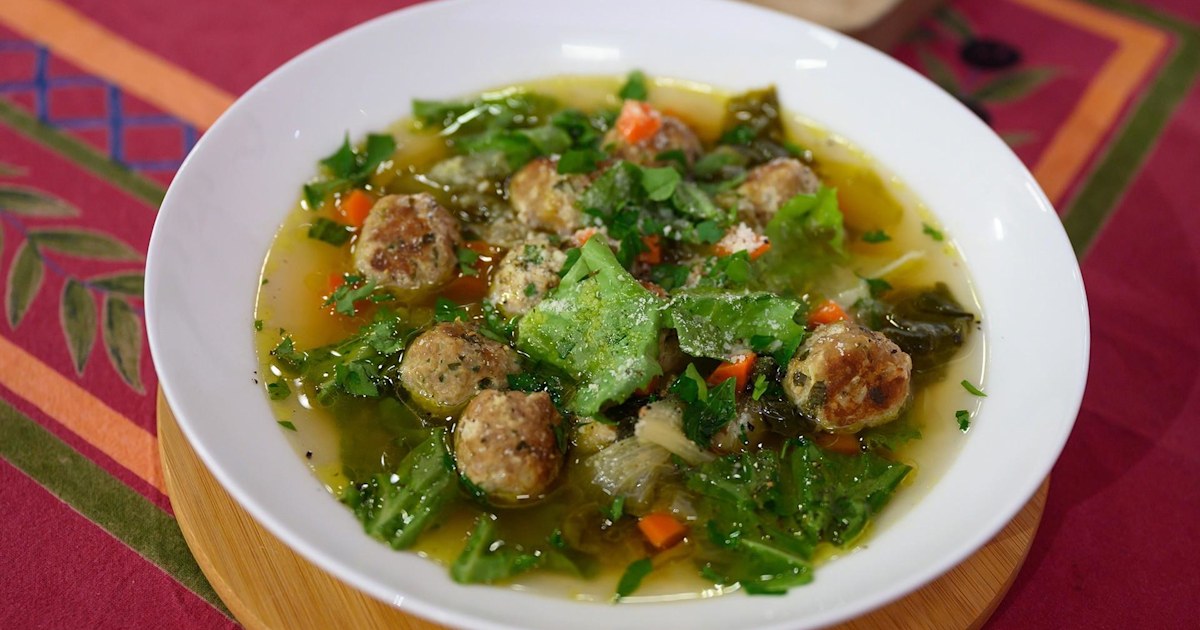 Italian wedding soup Make Valerie Bertinelli’s healthy version