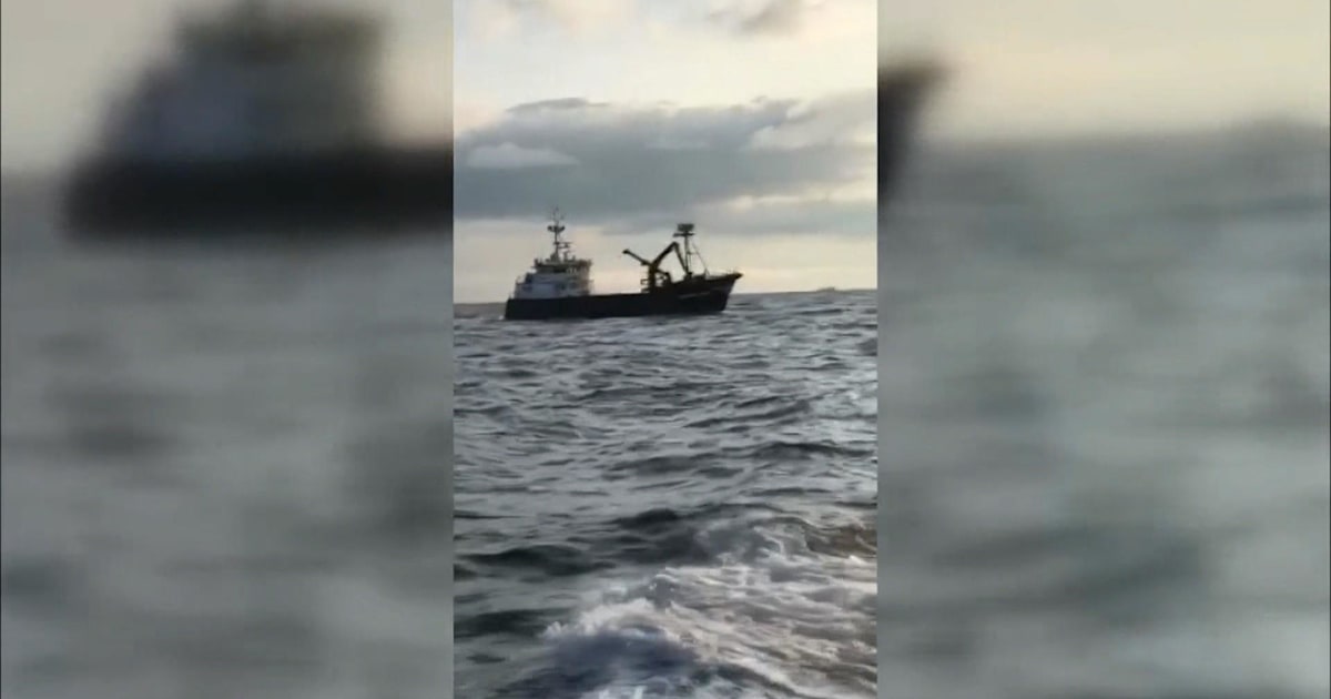 Coast Guard suspends search for 5 missing crew of fishing boat