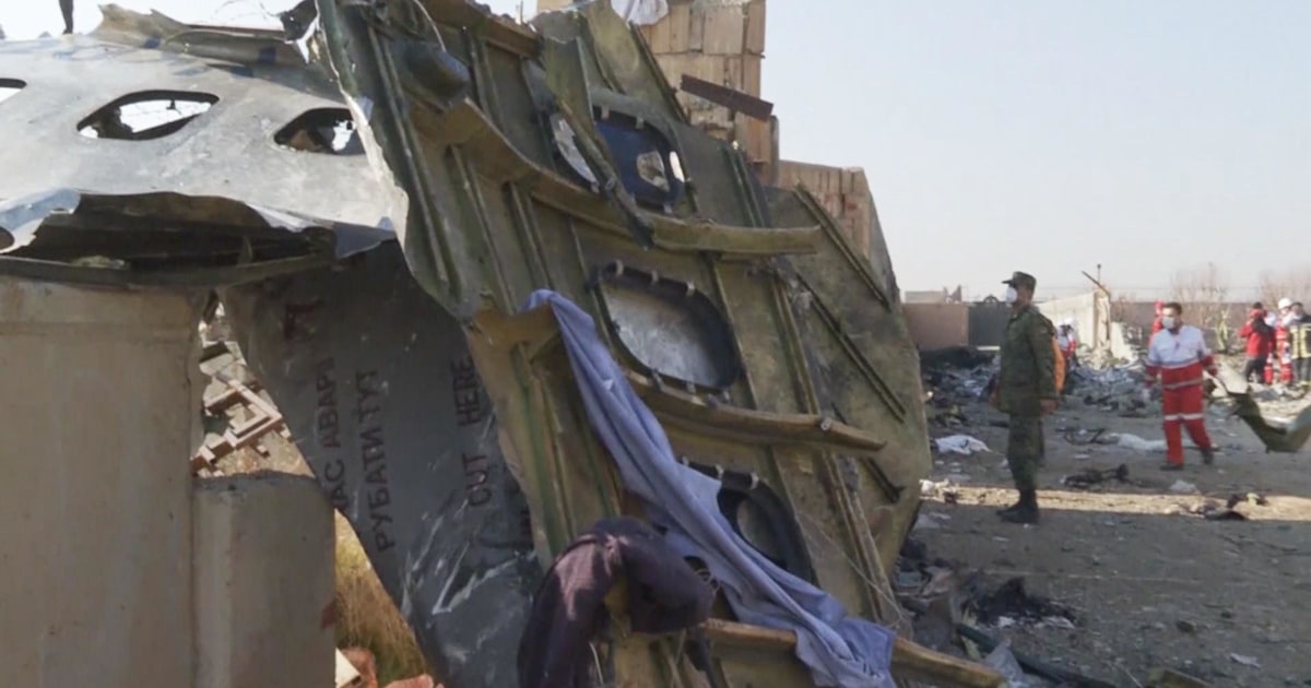 New video appears to show Iranian missile striking Ukrainian airliner