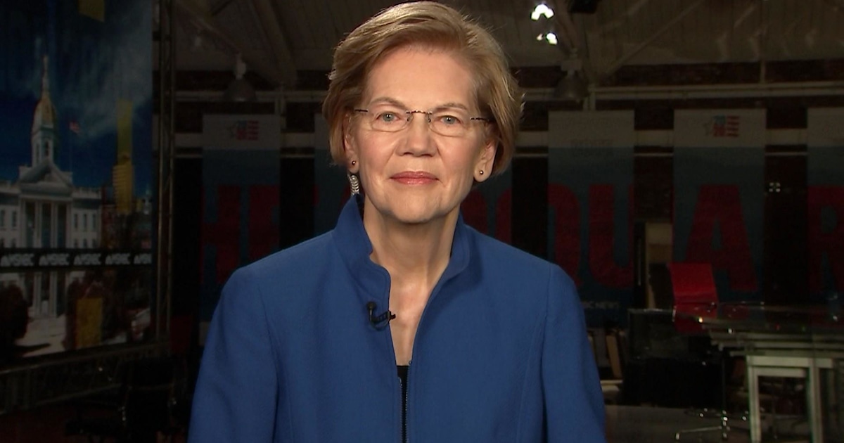 Elizabeth Warren on Trump ousting staff, Iowa caucuses, poll numbers