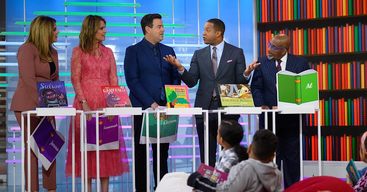 TODAY anchors reveal their favorite children’s books