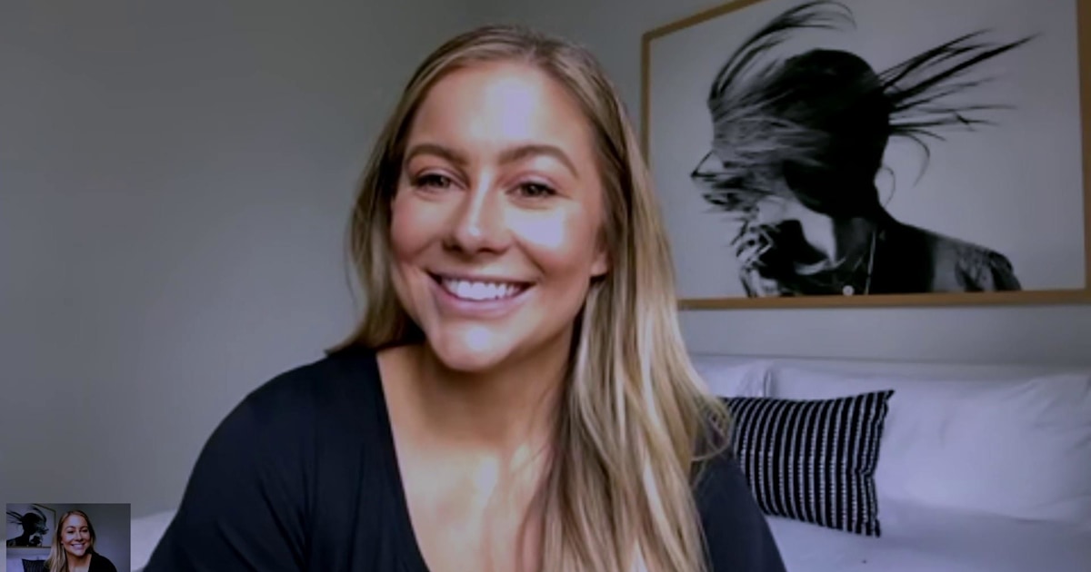 Shawn Johnson East talks about opening up on mental health struggles