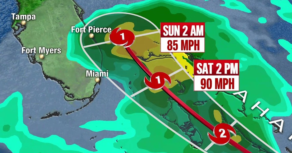 Hurricane Isaias Moves Closer To Florida Coast 
