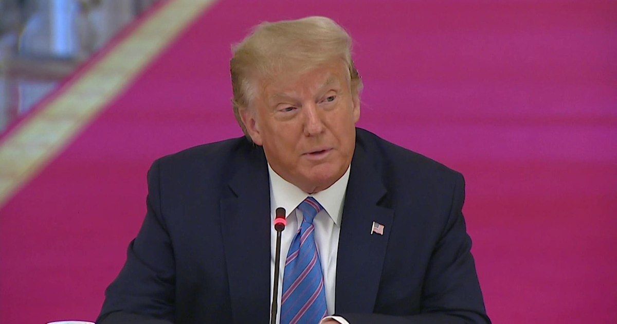 Trump pressures schools to reopen despite coronavirus surge