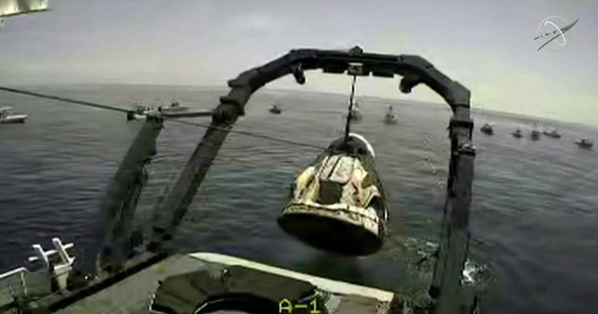 NASA astronauts speak out after historic SpaceX splashdown