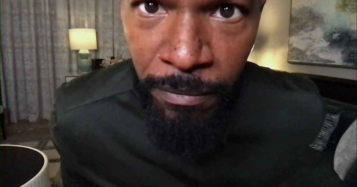 Jamie Foxx Somebody stole my private stash of cookies