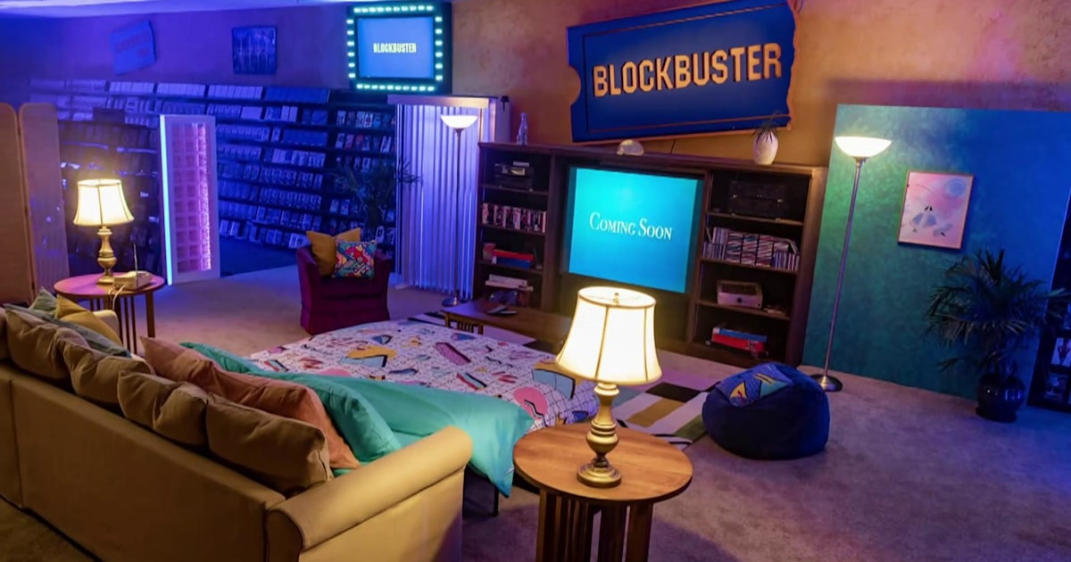 Blockbuster Parties Host a slumber party at the world’s last Blockbuster store