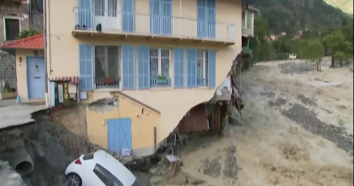 Deadly flooding hits France and Italy after record rain