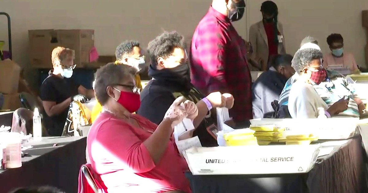 Georgia gets set for hand recount of presidential ballots