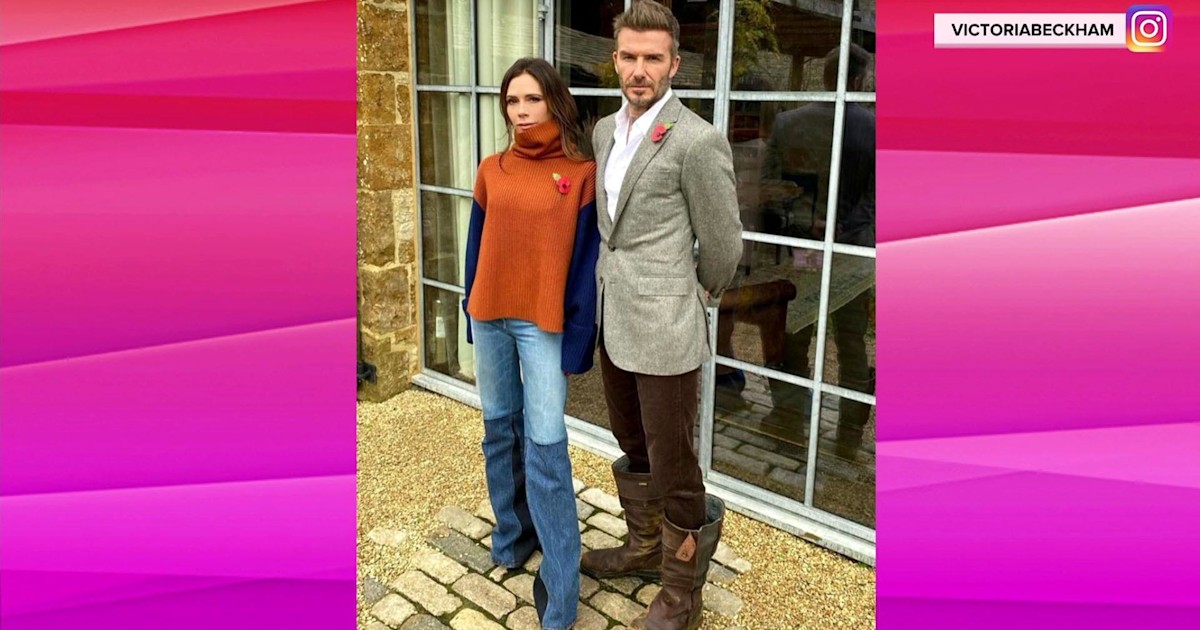Victoria Beckham trolls husband David Beckham’s fashion choice