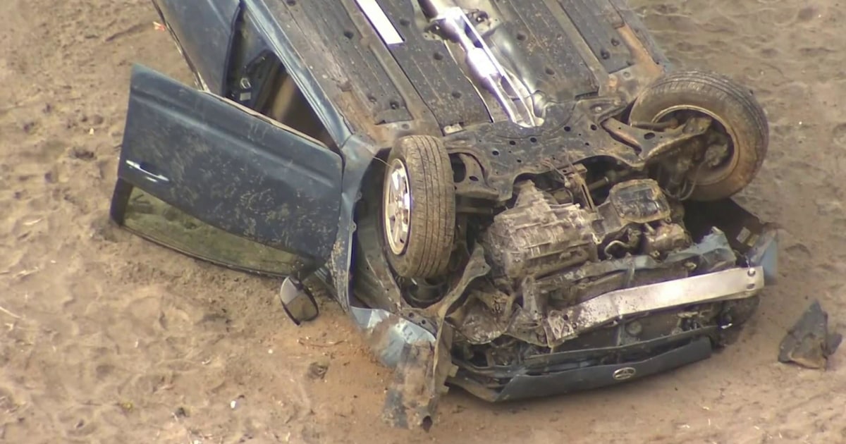 Woman Survives After Car Goes Over A Cliff Plummets To Beach Below