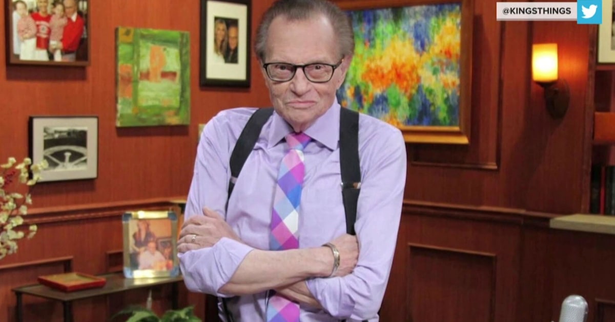 Larry King, hospitalized with COVID-19, has been moved out of ICU