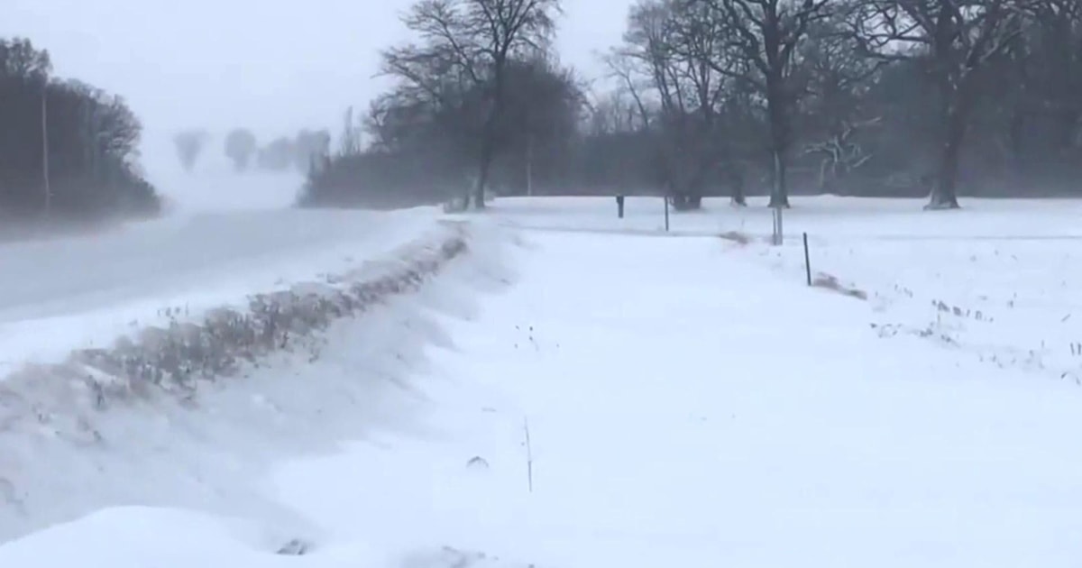 New winter storm brings more snow to Midwest and Northeast