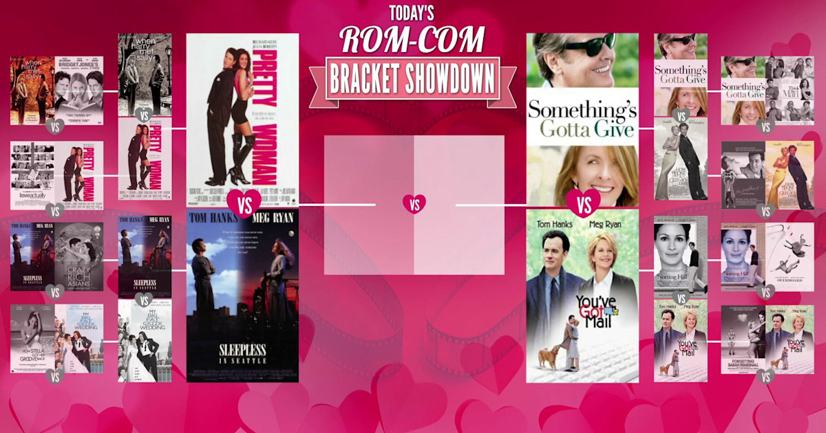 TODAY’s Rom-Com Bracket Showdown narrows to final 4