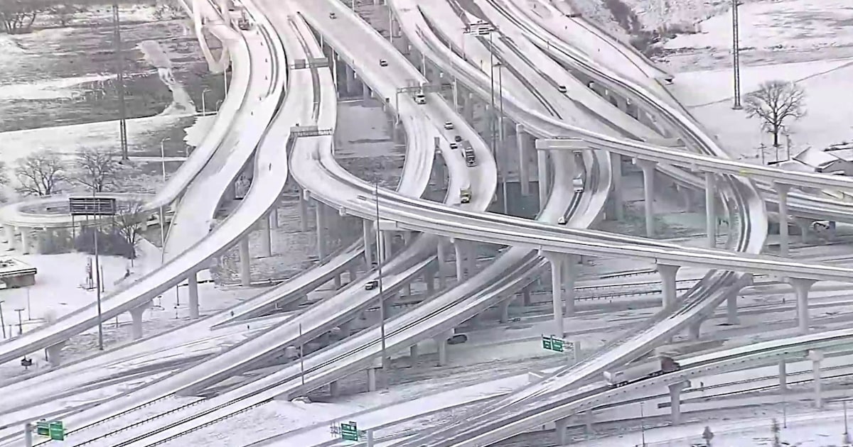 Major winter storm unleashes ice, snow, record cold across US
