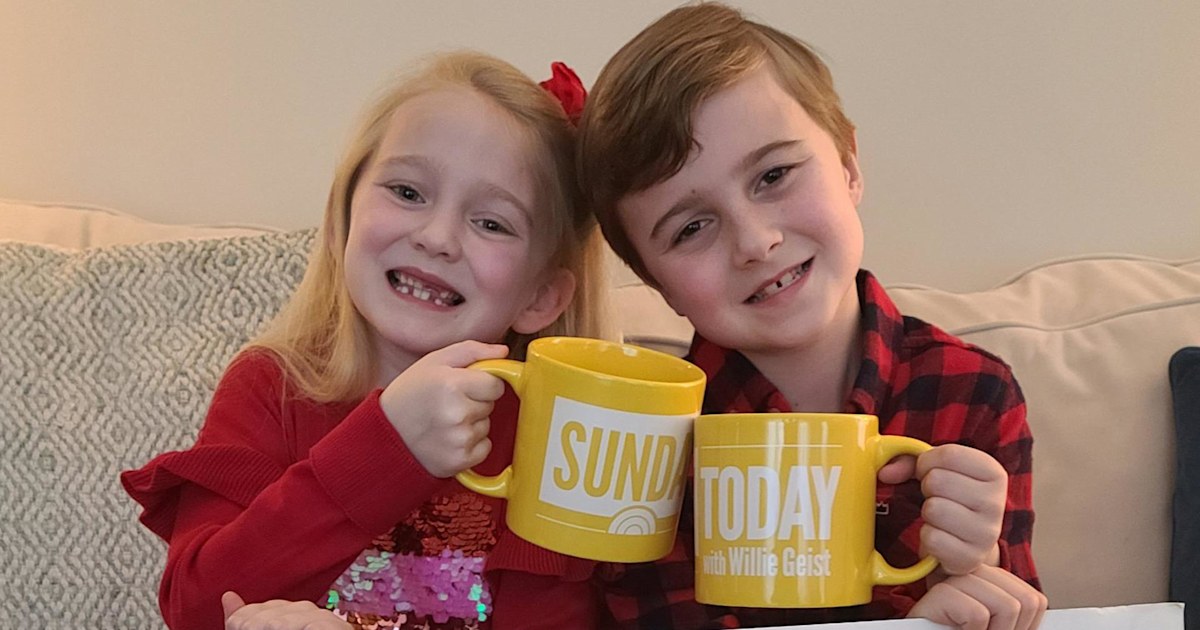 8 year olds celebrate birthday with sunday today mug shot