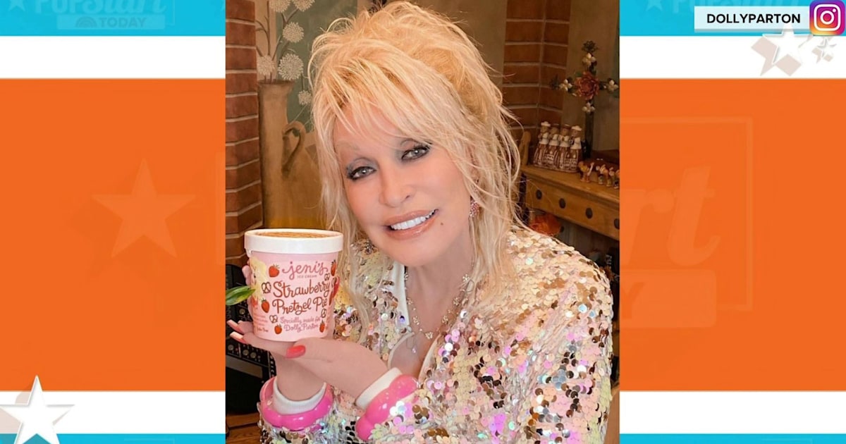 Dolly Parton launches her own ice cream flavor