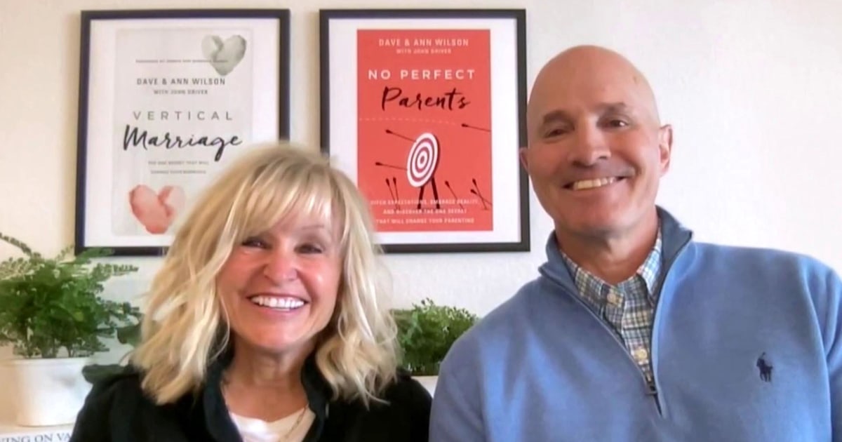 Dave and Anne Wilson talk parenting tips