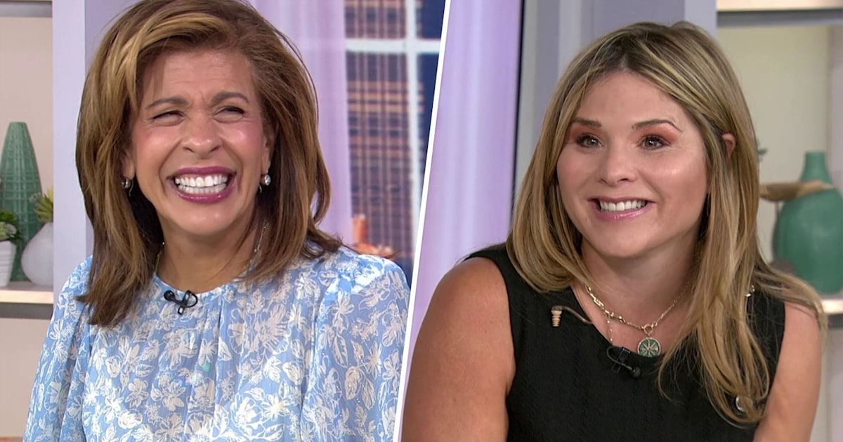 Hoda and Jenna reveal their thrifted outfits for Earth Day