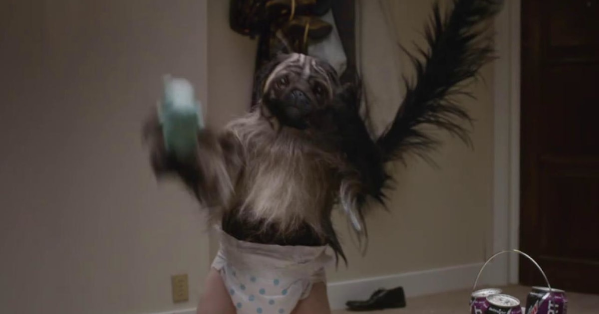 Puppy Monkey Baby Watch The Bizarre Mountain Dew Commercial