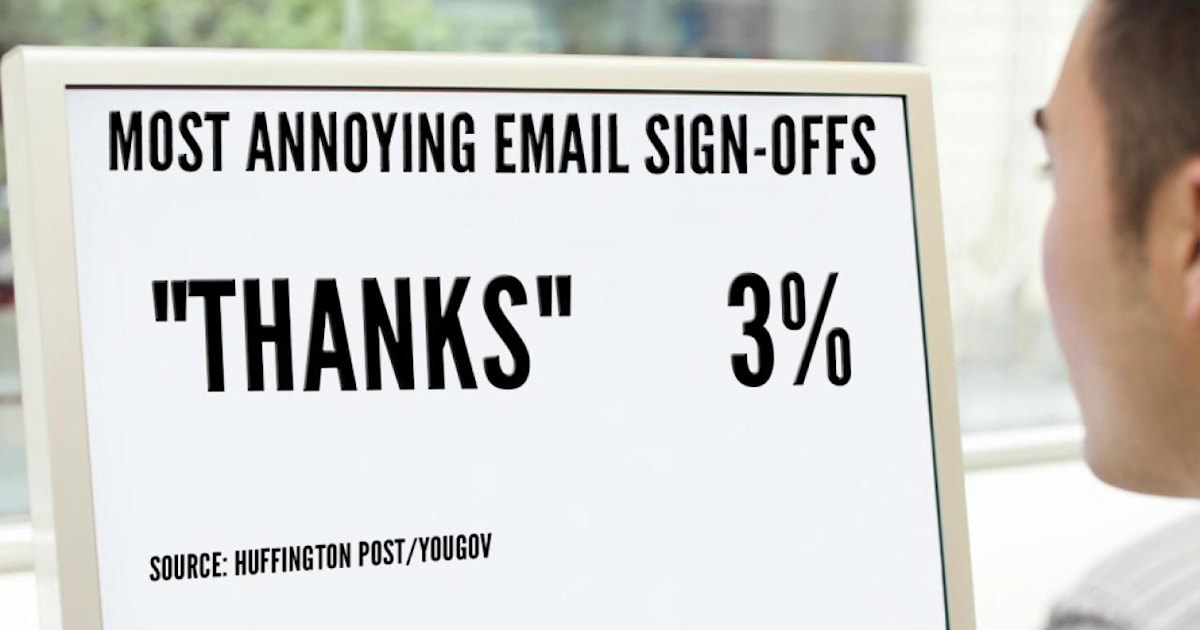 Cheers, thanks or best What your email signoff may say about you