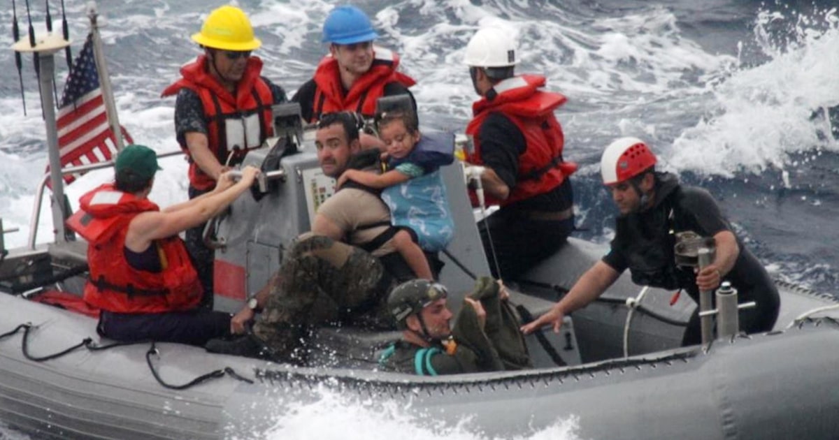 Family: Mom, dad rescued at sea ‘not being abusive’