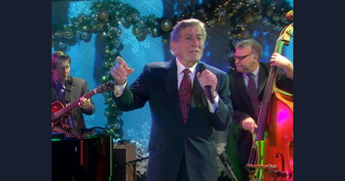 Tony sings ‘The Christmas Song’