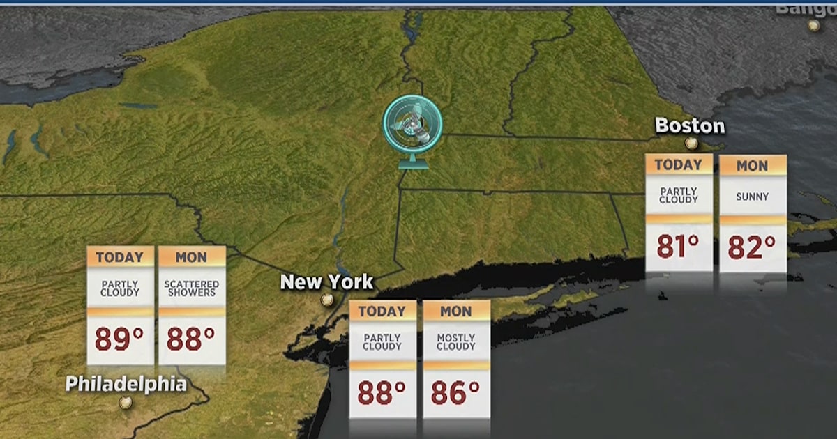 Heat wave officially over for East Coast