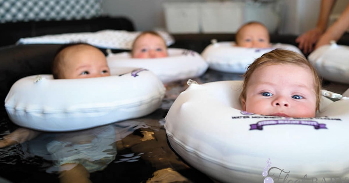 Baby Spa Takes The Stress Out Of Being An Infant With Floating Massage