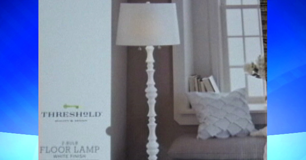 Target recalls 25,000 floor lamps for fire hazard