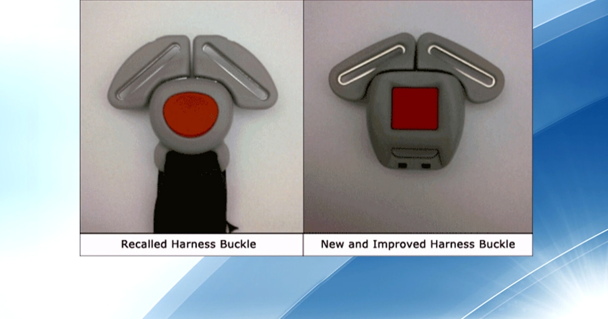 Graco buckle recall sales