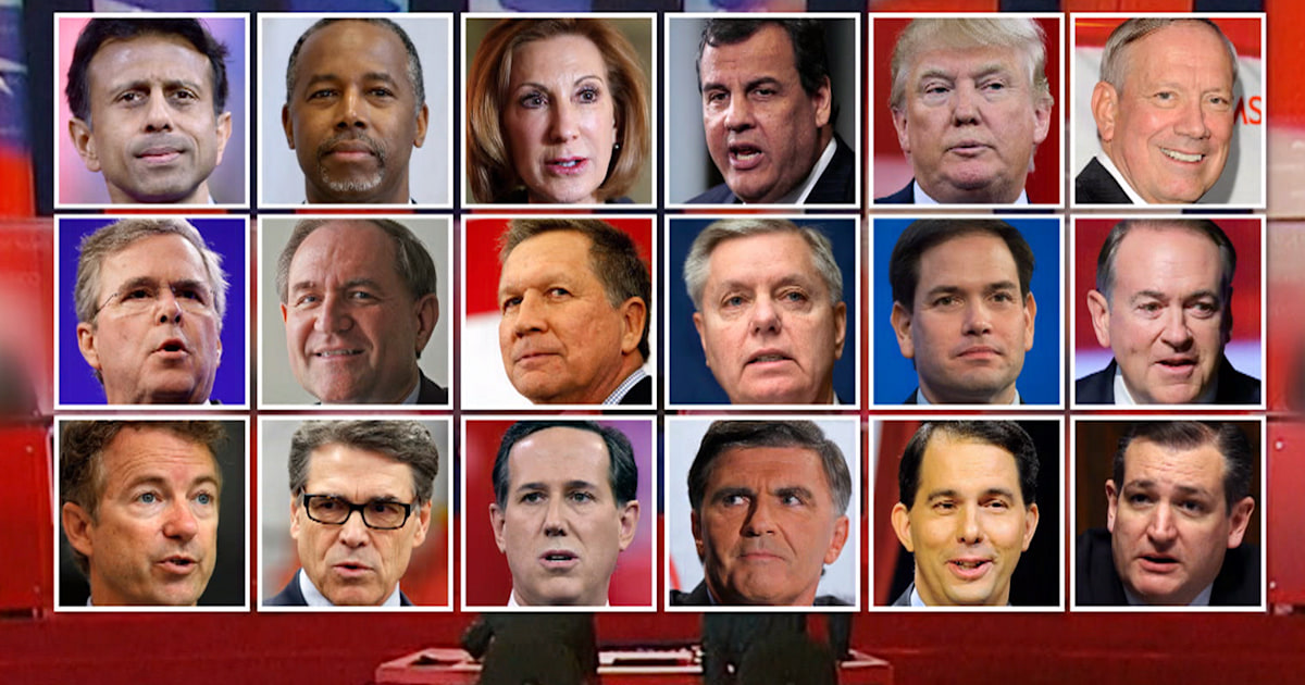 Are the nearly 20 GOP candidates crowding the field?