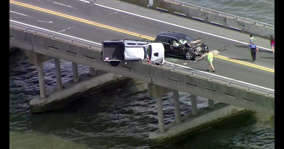 Baby thrown into Maryland Bay after crash rescued by good Samaritan