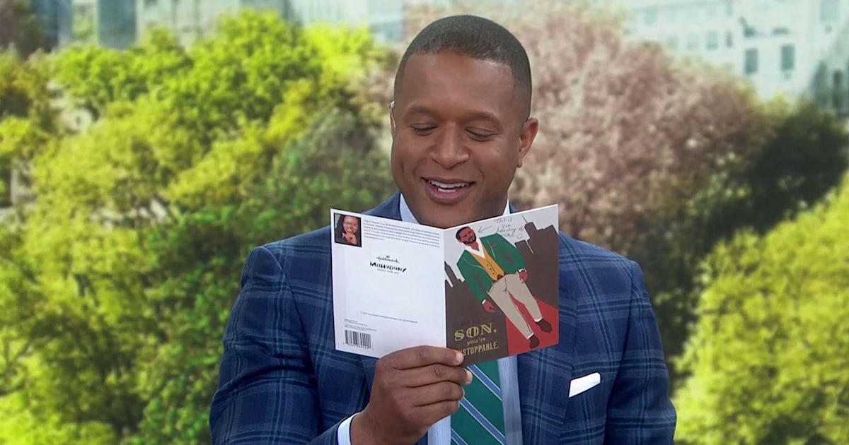 Craig Melvin gets birthday surprise on TODAY