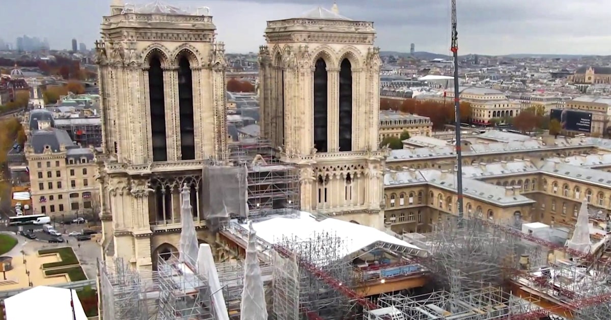 Restorations are underway at Notre Dame Cathedral: An exclusive tour